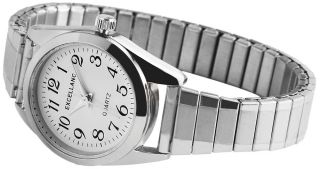 Excellanc Damenuhr Mit Zugband Silber Armbanduhr Se451 Bild
