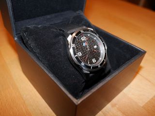 Bmw M Uhr Herren Armbanduhr Model 2012 - Carbon Ziffernblatt Bild