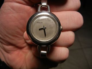 Dulux Damen Armbanduhr Aufzugsuhr Uhr Mechanisch Rar Selten Bild
