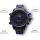 Lcd Silikon Led Digital Alarm Quarz Armbanduhr Uhr Armband Herren Wasserdicht Armbanduhren Bild 3