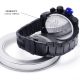 Lcd Silikon Led Digital Alarm Quarz Armbanduhr Uhr Armband Herren Wasserdicht Armbanduhren Bild 6