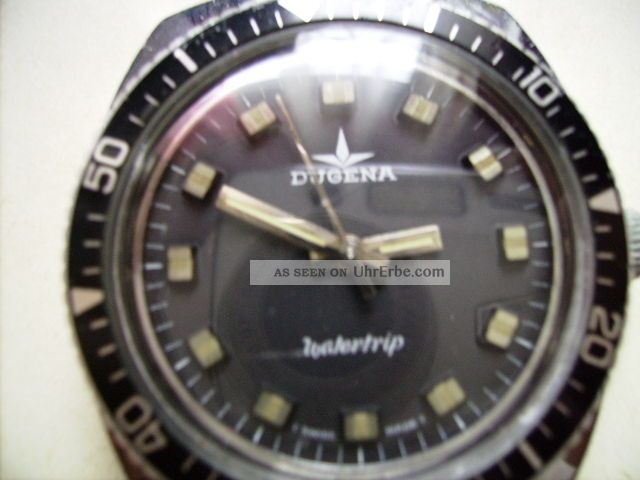 Dugena Watertrip Handaufzug Diver Design Armbanduhren Bild