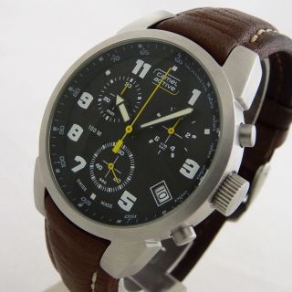 Camel Active Chronograph A618.  5170 Herren Quarz Uhr Mondaine Swiss Made,  Datum Bild