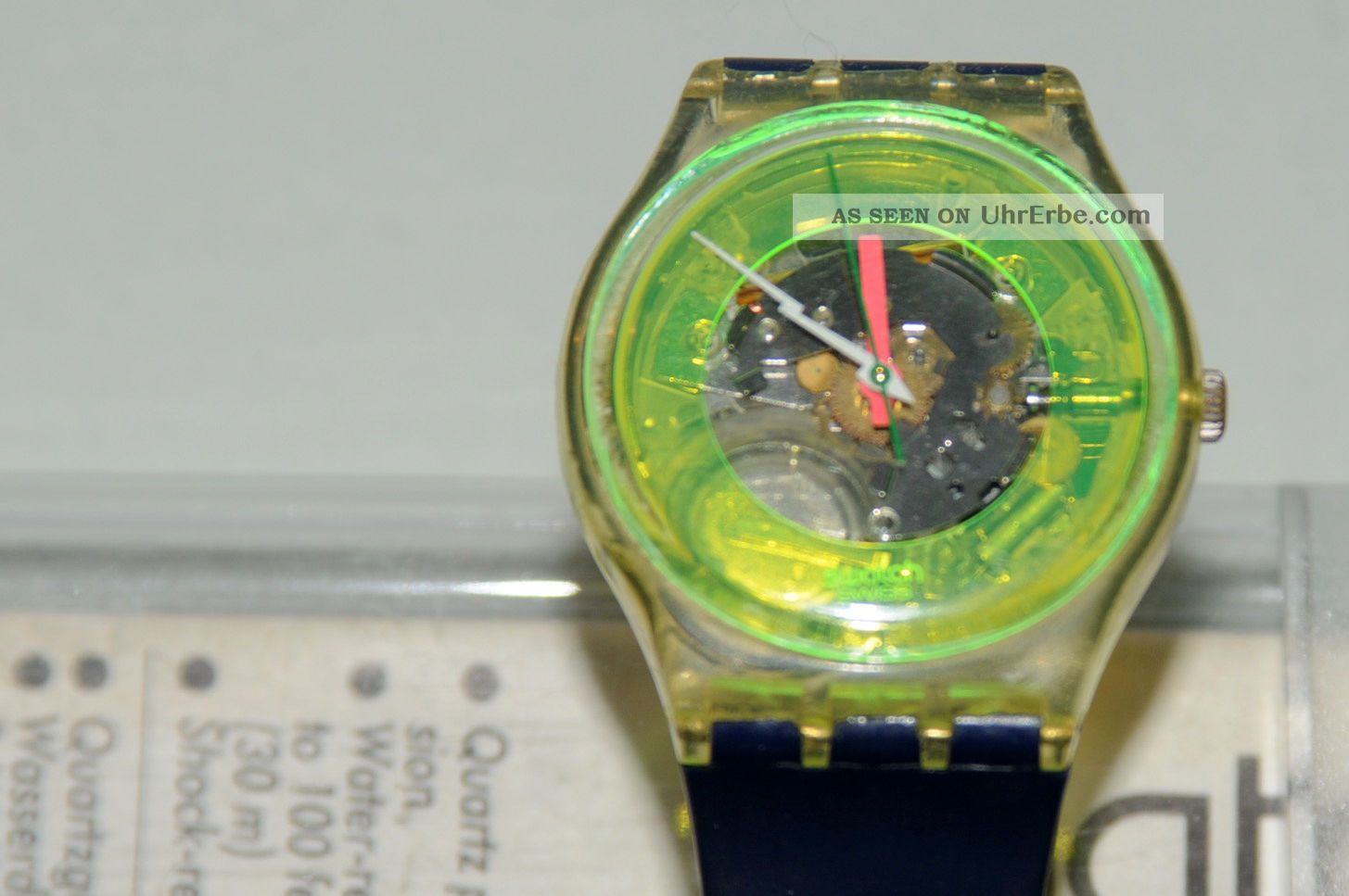 Swatch Gent Techno - Sphere Gk101 1985 Herren - Armbanduhr Batt.  Ovp Armbanduhren Bild