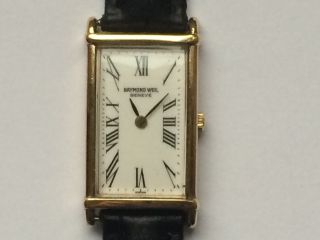 Schöne Raymond Weil - 18k Goldplated Damen Quarz Armbanduhr. Bild