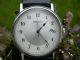 Seiko Sapphire Crystal Uhr Einfach Abzulesen,  Leder Antiallergisch - Armbanduhren Bild 3