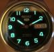 Seiko 5 Durchsichtig Automatik Uhr 7s26 - 02f0 21 Jewels Datum & Tag Armbanduhren Bild 1