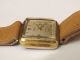 Traumschöne Antike Adra Damenuhr Handaufzug 50er Jahre Karee Dezentrale Sekunde Armbanduhren Bild 1