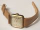 Traumschöne Antike Adra Damenuhr Handaufzug 50er Jahre Karee Dezentrale Sekunde Armbanduhren Bild 2