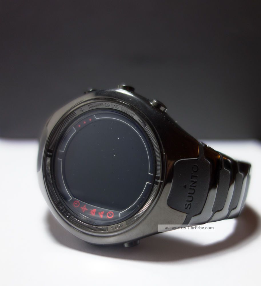 Suunto X6m Black Sondermodell Outdoor Core Ambit Höhenmesser Kompass Uhr Armbanduhren Bild