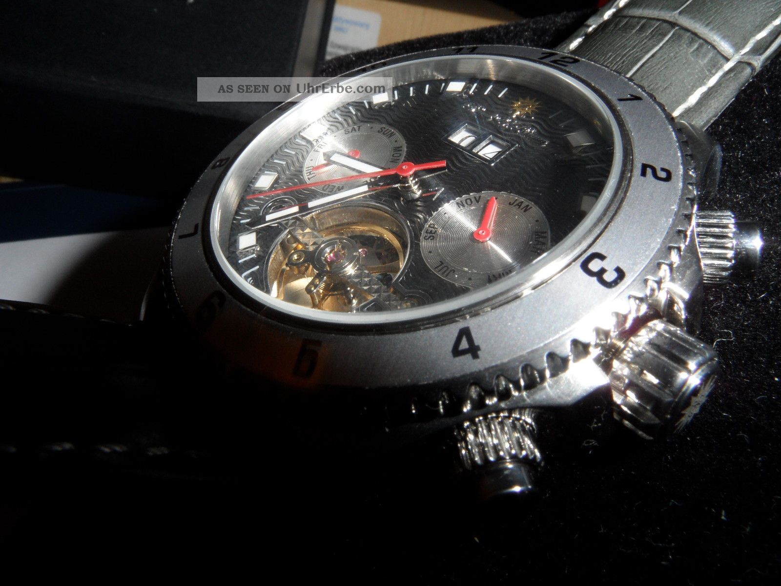 Raoul U Braun Uhren Schrott Exklusive Raoul U. Braun Automatik - Uhr Edelstahl