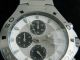 Hau - Jaques Lemans Chronograph Weiß - Blau - Silber - Herrenarmbanduhr Armbanduhren Bild 1