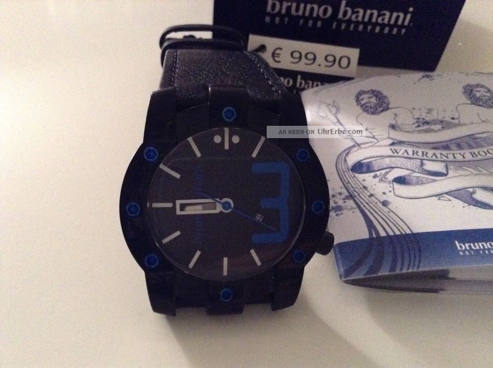 Bruno Banani Herren Uhr 22072 Np 99,  90 Ovp Wie Armbanduhren Bild