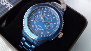 Esprit Marin Blue Uhr - Uvp 139,  90€ - Top Uhr - Neu Bild