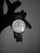 Timex Herrenuhr Ewiger Kalender Beleuchtung Edelstahlarmband Neue Batterie Armbanduhren Bild 1