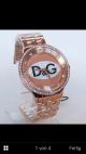 D&g Prime Time Dw0847 Top Moderne Uhr Ovp Hinkucker Rose Gold Unisex Uhr Armbanduhren Bild 5