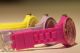 Oozoo Armbanduhr Silikon C4177 C4365 Pink,  Flieder,  Gelb Neon Armbanduhren Bild 1