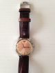 Emporio Armani Uhr Armbanduhr Leder Braun Rosé - Farbendes Ziffernblatt Armbanduhren Bild 1
