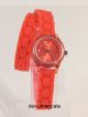 Guess Damenuhr / Damen Uhr Silikon Orange Strass Wickelarmband W65023l4 Armbanduhren Bild 2