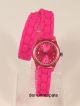 Guess Damenuhr / Damen Uhr Silikon Rosa Strass Wickelarmband W65023l3 Armbanduhren Bild 2