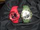 2 Uhren Sempre Winteredition Silikonband Rot Grün Armbanduhren Bild 4