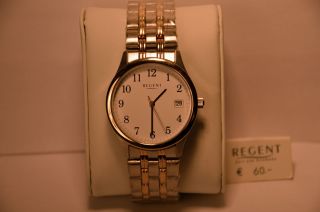 Uhr Armbanduhr Regent 07/63074/920 Ronda Swissmade Werk 515 Neuwertig/ungetragen Bild