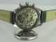 Lincoln Vintage Chronograph Valjoux 7733 Handaufzug Herrenuhr 39 Mm Armbanduhren Bild 9