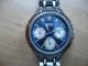 Fossil Steel Fs - 2598 Chronograph,  Damenuhr,  Armbanduhr,  Mit Perlmutt,  Marineblau Armbanduhren Bild 5