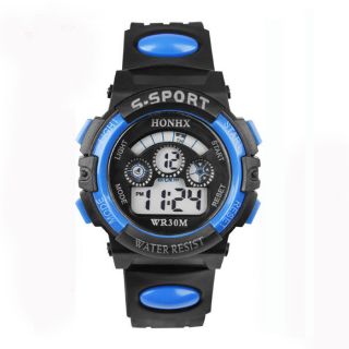 Geschäftsauflösung - Digitale Sport Armbanduhr - Alarm - Datum - Stop - Licht - Kautschuk Bild