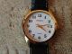 Originale Seiko Uhr,  Herren,  Lederarmband Braun,  Ziffernblatt Weiß,  Top Armbanduhren Bild 7