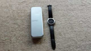 Esprit Armbanduhr Mit Leder Armband Uhr In Metalbox Bild