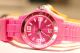 Oozoo Armbanduhr Silikon Gelegenheit Jr216 & Jr220 & Jr 223 Pink Beige Orange Armbanduhren Bild 2
