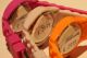 Oozoo Armbanduhr Silikon Gelegenheit Jr216 & Jr220 & Jr 223 Pink Beige Orange Armbanduhren Bild 6