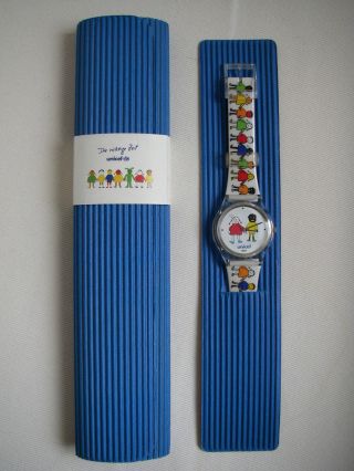 Unicef Kinder Sammler Uhr Armbanduhr 
