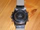 Stuka Visok Black Herrenuhr Edelstahl Leder Chronograph Digital & Analog Armbanduhren Bild 5