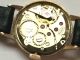 Doxa 14 Karat Gold Rotgold Mechanische Damen Uhr. Armbanduhren Bild 5