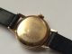 Doxa 14 Karat Gold Rotgold Mechanische Damen Uhr. Armbanduhren Bild 7