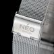 Neo Watch Pure Silver Damenuhr Armbanduhr Edelstahlarmband Silber N5 - 011 Armbanduhren Bild 5