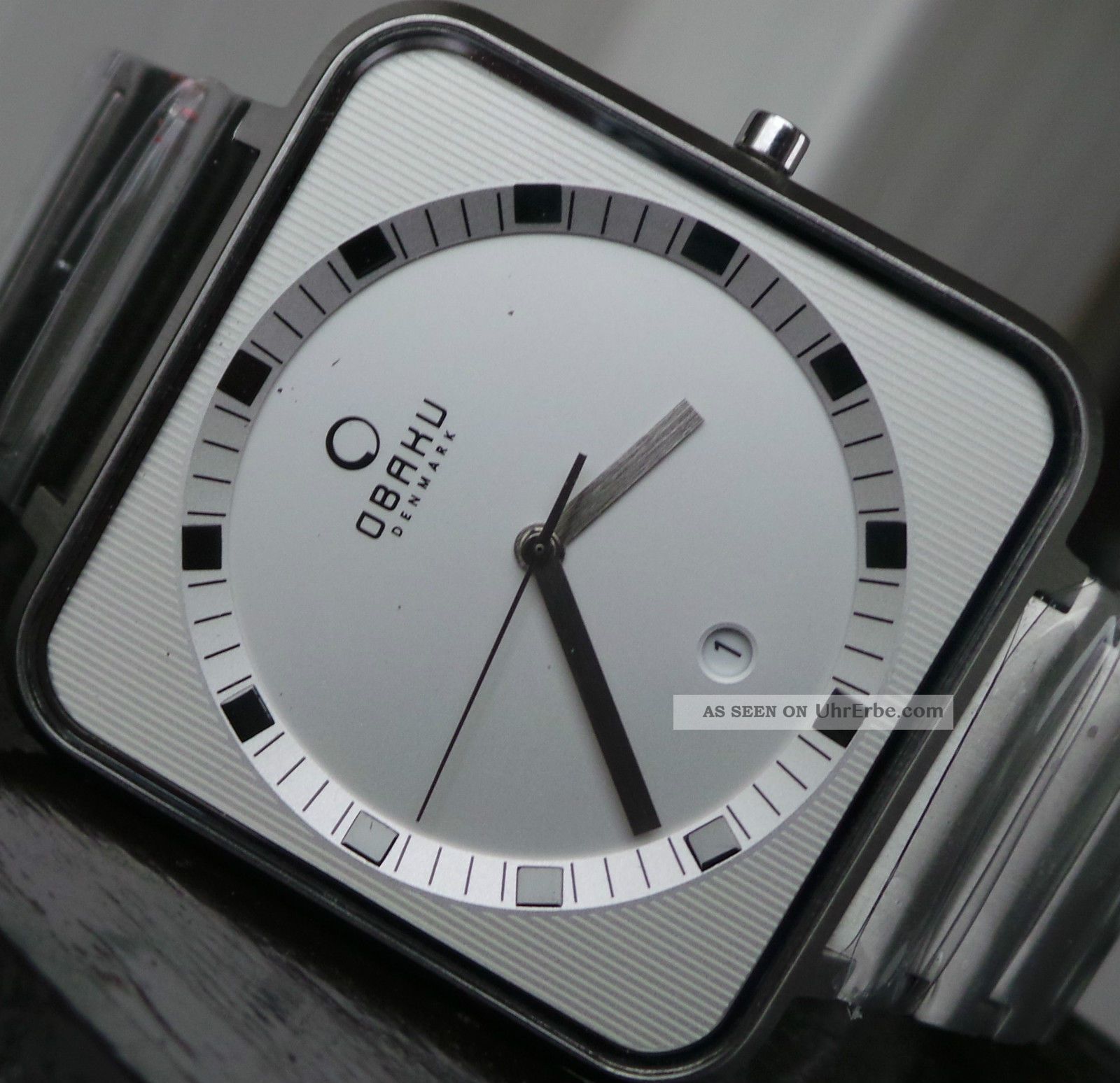 Hochwertige Ingersoll /obaku Herrenuhr,  Ein Traum In Silber Mit Datumum Armbanduhren Bild