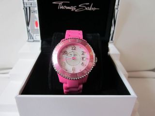 Thomas Sabo Uhr Wa0111 - 252 - 20 Damenuhr Pink Bild