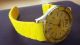 Jaques Lemans Herrenuhr Gelb Armbanduhren Bild 2