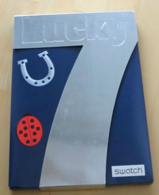 Swatch Lucky 7 (skz116) Swatch Club Uhr 1998 Und Ungetragen Bild