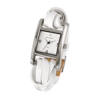 10 X Bergmann 1916 Damenuhr Uhr Armbanduhr Weiss Bild