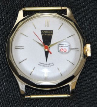 Kult Vintage Anker Herren Armbanduhr V.  1963,  Handaufzug Bild