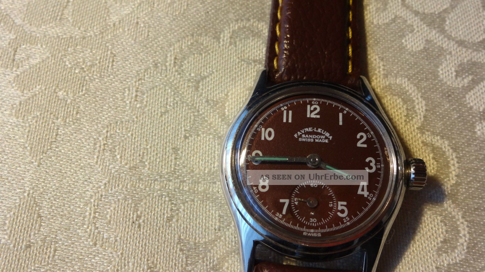 Favre Leuba Sandow,  Uhrwerk Fhf Kal.  70,  Alt Und Selten Armbanduhren Bild