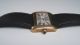 Cartier Damenuhr Tank Divan,  18 K Gold,  Quarzwerk, Armbanduhren Bild 4