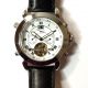 Tiempo Herrenuhr Automatik Edelstahl Lederarmband Schwarz Armbanduhren Bild 4