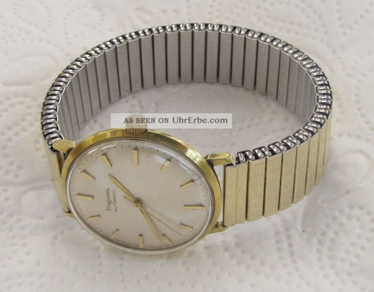 Schöne Dugena Automatik Uhr,  Armbanduhr,  Herrrenuhr,  1960er Aus Opas Sammlung Armbanduhren Bild