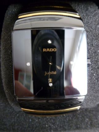 Rado Sintra Jubile Black 18k Gold & Brillianten High Tech Ceramic Uvp,  - 3350€ Bild