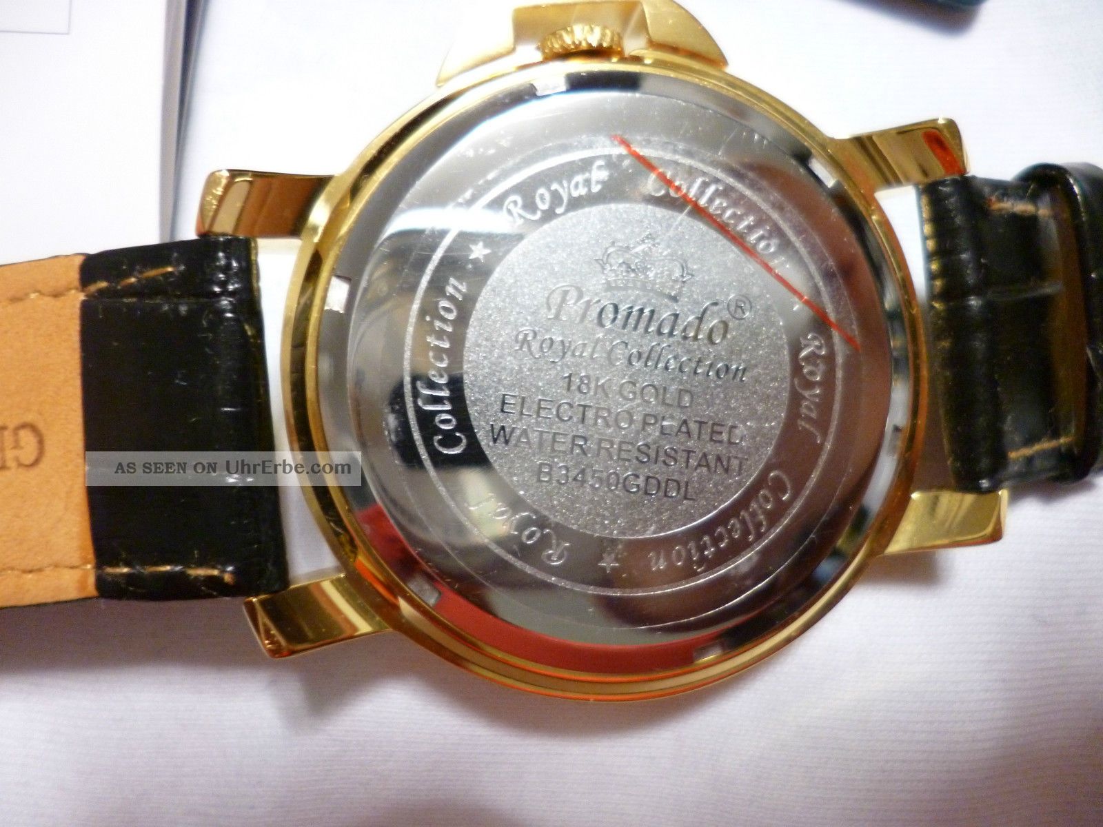 Promado royal collection 18k gold electroplated water resistant sales